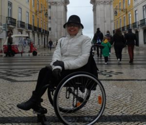 Lisboa rua augusta para cadeirantes