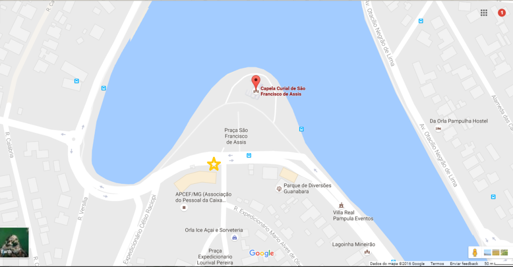 No mapa do Google, indico para vc com uma estrela amarela as vagas reservadas