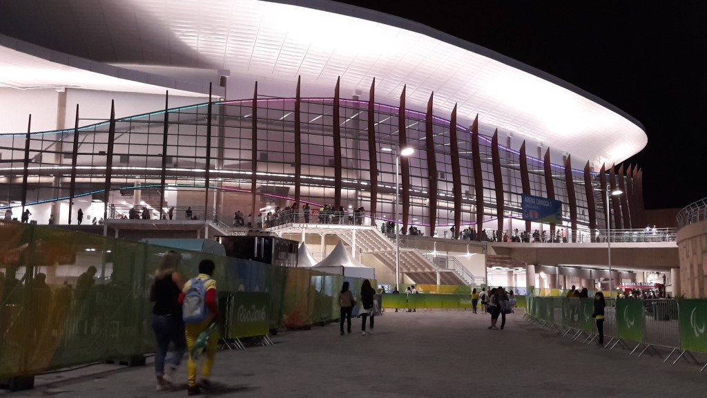Arena Carioca 3, no Parque Olímpico.