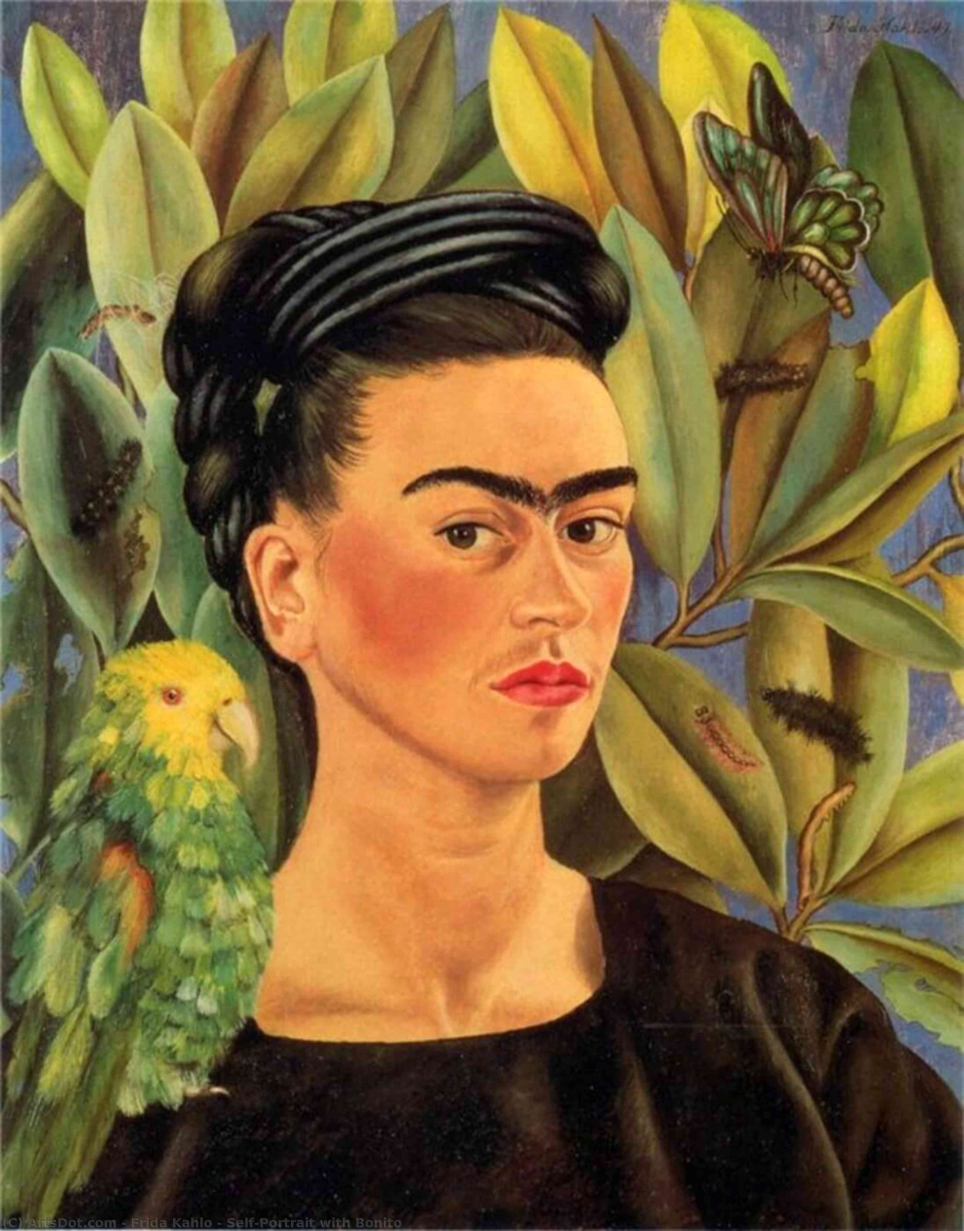 Frida kahlo self portrait with bonito Cadeira Voadora