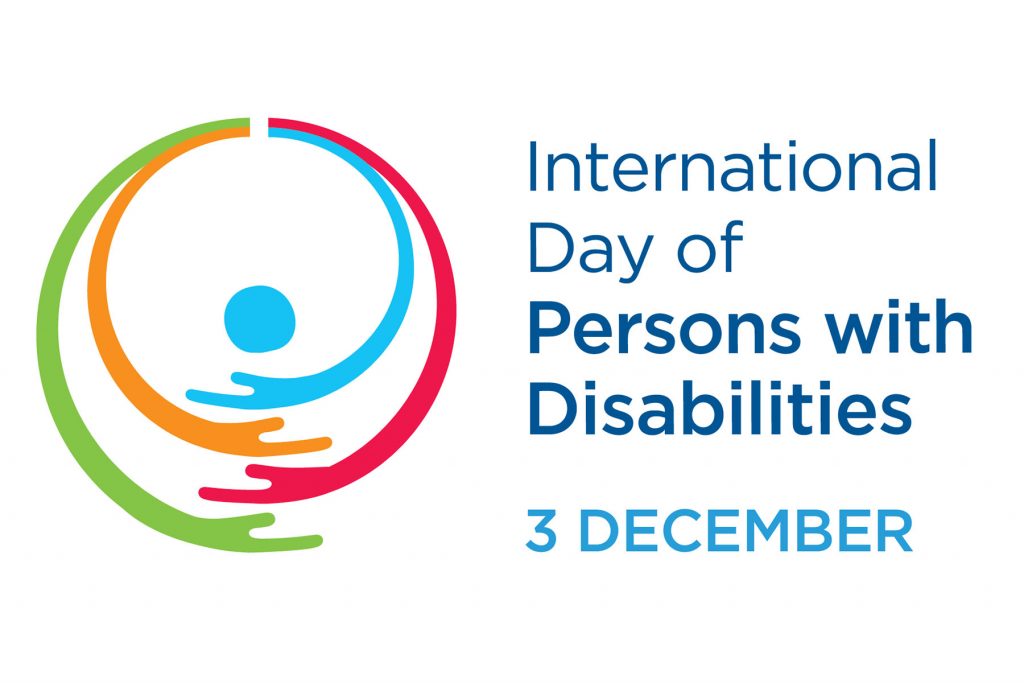 Logo do Dia Internacional das Pessoas com Deficiência